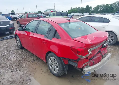 2014 Chevrolet Cruze Ls Auto из США, поврежденный, VIN 1G1PA5SH1E7335061